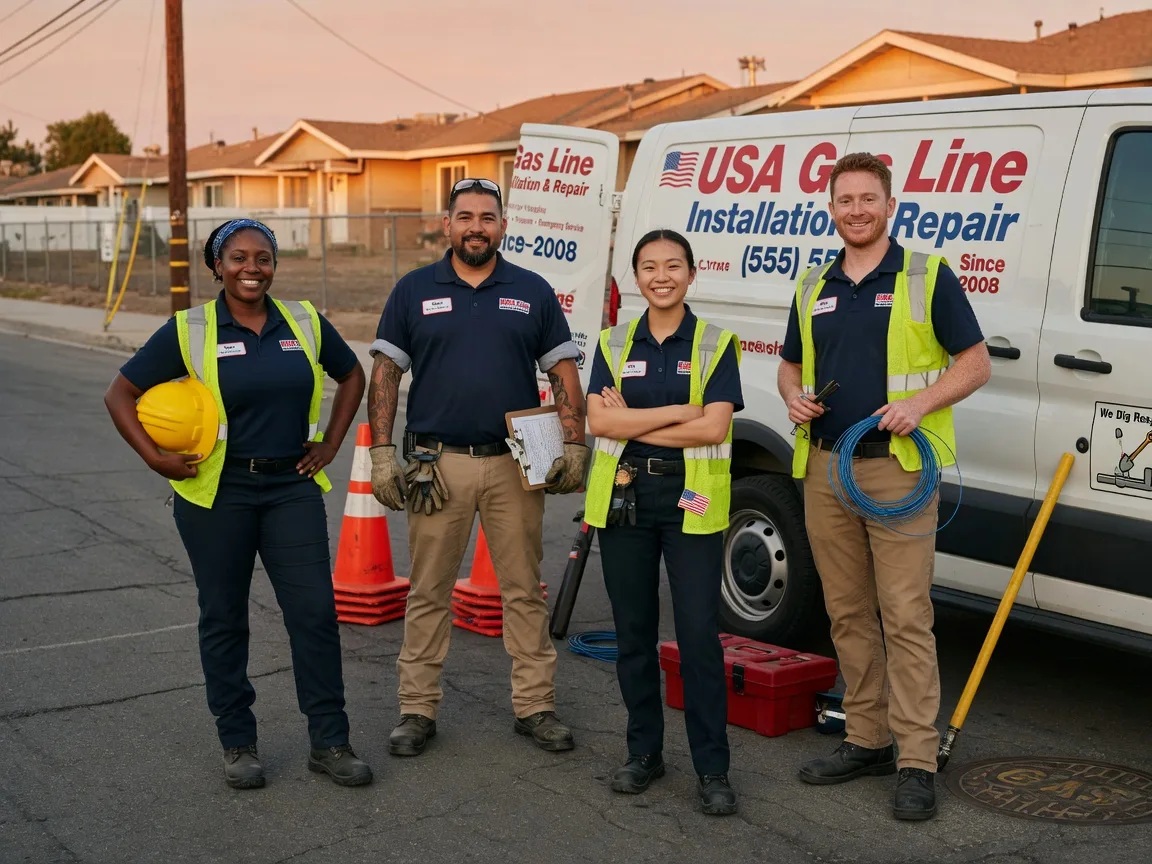 Gas Line Installation company in Westley, CA